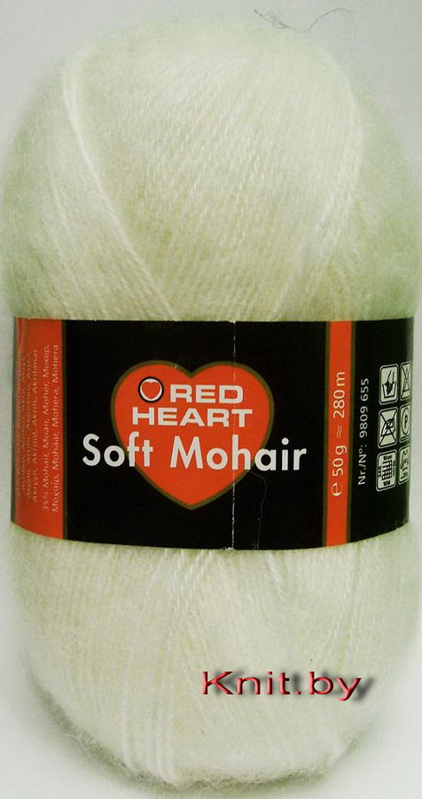 Пряжа Soft Mohair (белый)