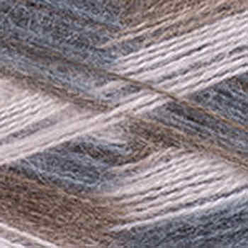 Пряжа Yarn Art Angora Ram Melange (бело-серый-коричневый-бежевый)